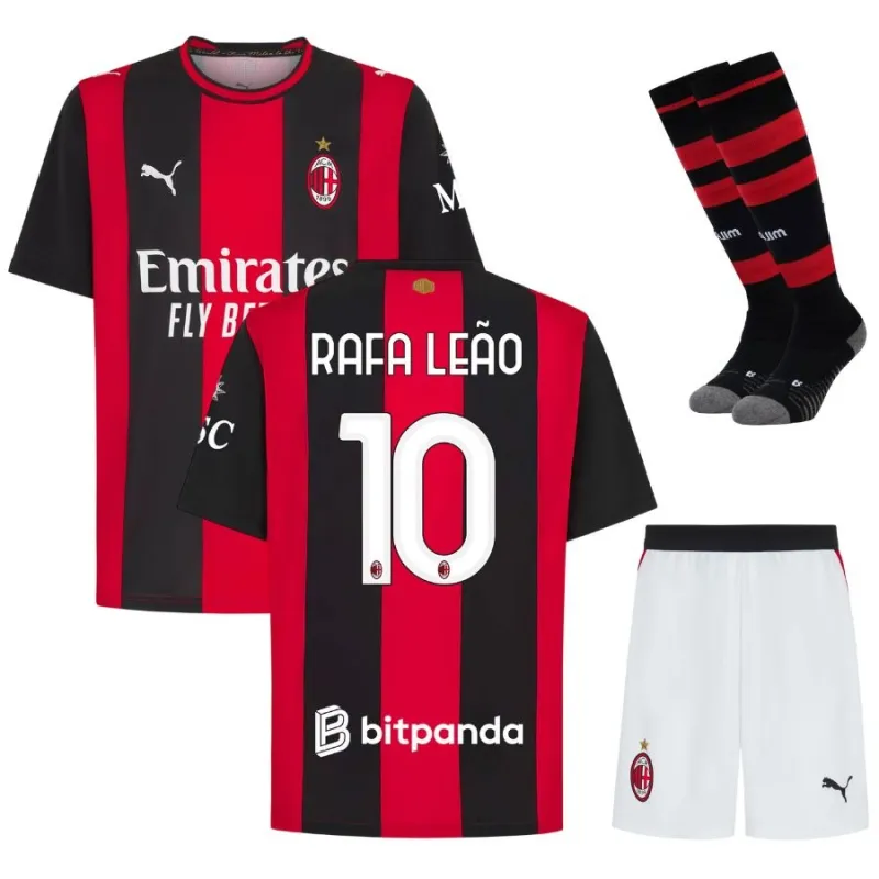AC Milan RAFAEL LEAO 2026/27 Home Kids Kit
