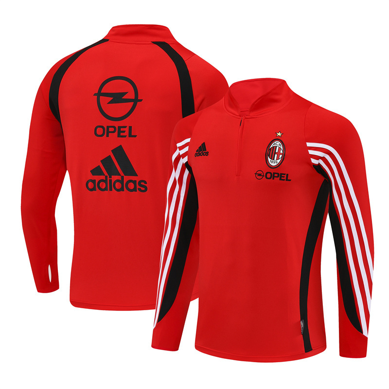 AC Milan 2003/04 Ropa Deportiva Vintage Rojo