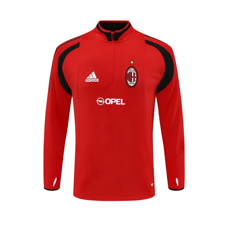 AC Mailand 2004/05 Vintage Sportbekleidung Rot