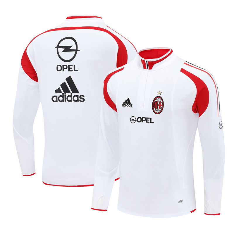 AC Mailand 2004/05 Vintage Sportbekleidung Weiß