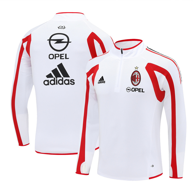 AC Mailand 2005/06 Vintage Sportbekleidung Weiß
