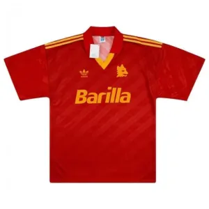 AS Roma 1992-94 Retro Home Jersey - Red