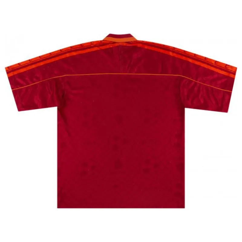 Maillot Domicile Rétro AS Roma 1995/96 - Rouge