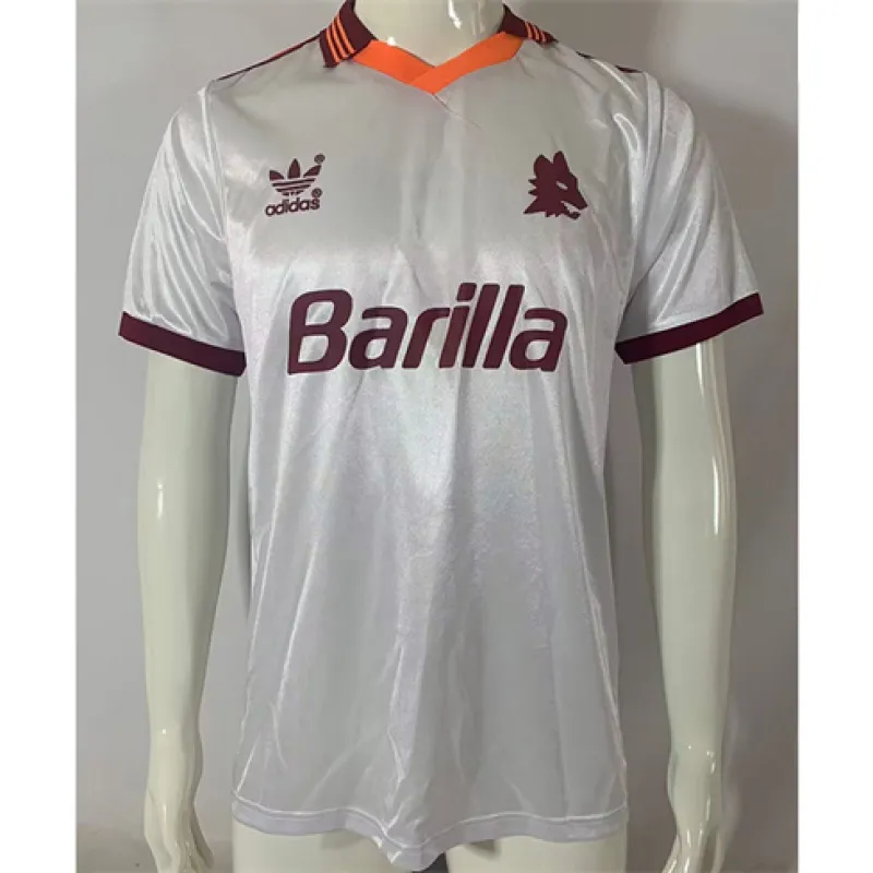AS Roma 1992 - 94 Away Retro Jersey - White