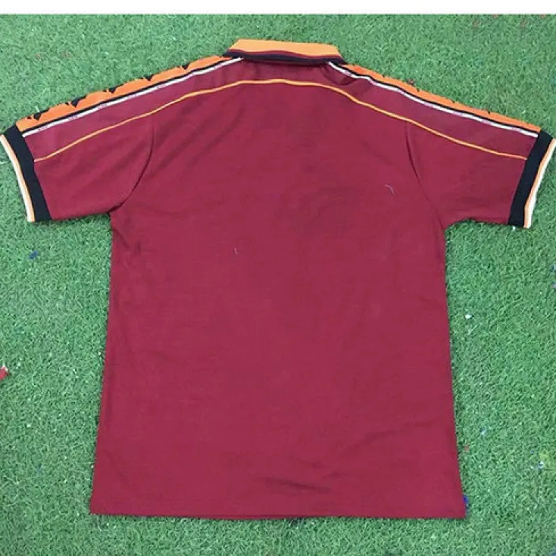 AS Roma 1998/99 Home Retro Jersey - Red