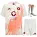 AS Roma 2024/25 Away Kids' Jersey Set - White