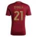 Dybala AS Roma 2024/25 Home Kids Jersey Set - Wine Red