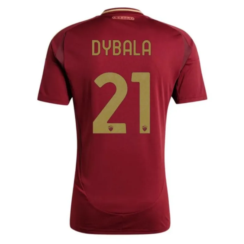 Dybala AS Roma 2024/25 Home Kids Jersey Set - Wine Red