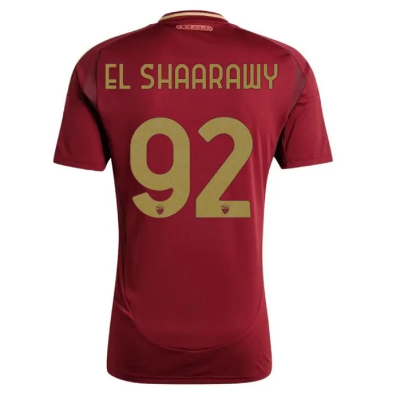 El Shaarawy AS Roma 2024/25 Home Kids Jersey Set - Wine Red