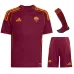 Ensemble de maillot enfant de l'AS Roma 2025/26 domicile - Bordeau