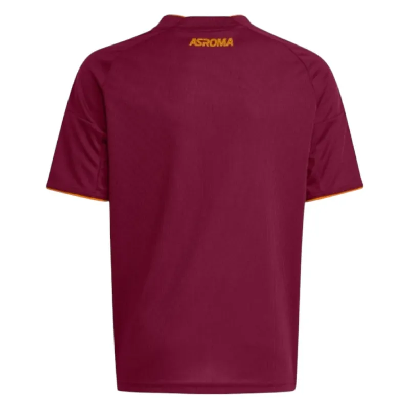 Ensemble de maillot enfant de l'AS Roma 2025/26 domicile - Bordeau