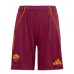 Ensemble de maillot enfant de l'AS Roma 2025/26 domicile - Bordeau