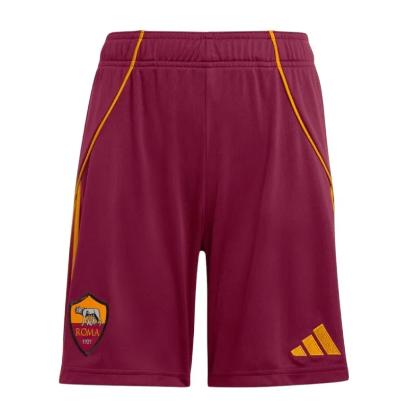 AS Roma 2025/26 Home Shorts - Burgundy
