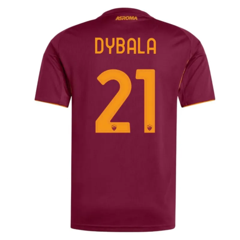 AS Roma DYBALA 2025/26 Home Jersey - Burgundy