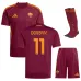 AS Roma DOVBYK 2025/26 Home Kids' Jersey Set - Burgundy