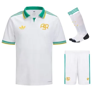 Set di maglia terza bambini della AS Roma 2025/26 - Bianco