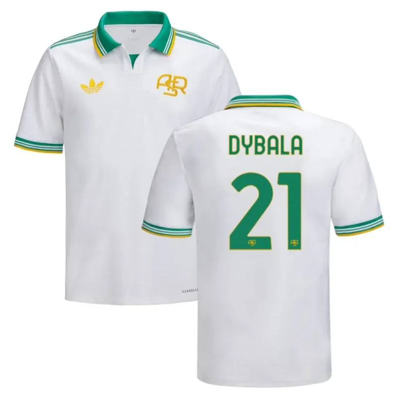 AS Roma DYBALA 2025/26 Third Jersey - White