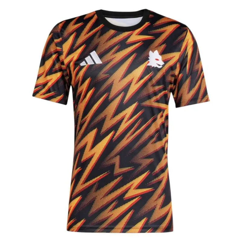 AS Roma 2025/26 Pre-Match Jersey - Orange