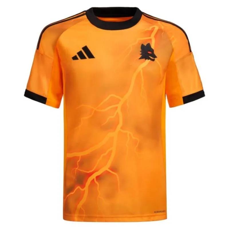 AS Roma DYBALA 2025/26 Away Jersey - Orange