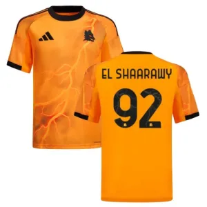 AS Roma EL SHAARAWY Maglia Trasferta 2025/26 - Arancione