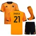 AS Roma DYBALA 2025/26 Away Kids Kit - Orange