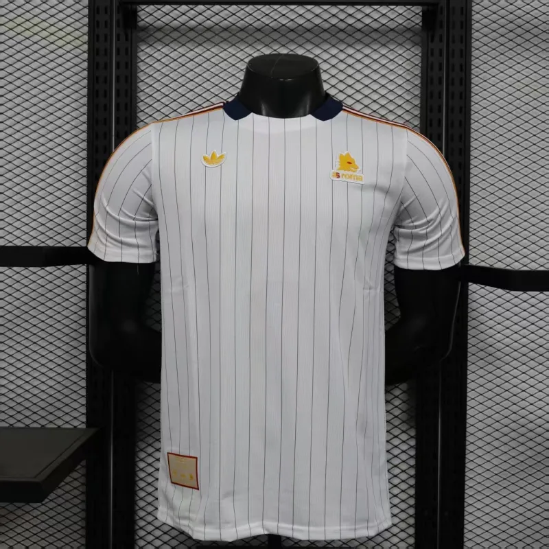 AS Roma 2025/26 Casual Edition Player Jersey - White