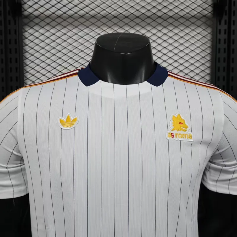 AS Roma 2025/26 Casual Edition Player Jersey - White