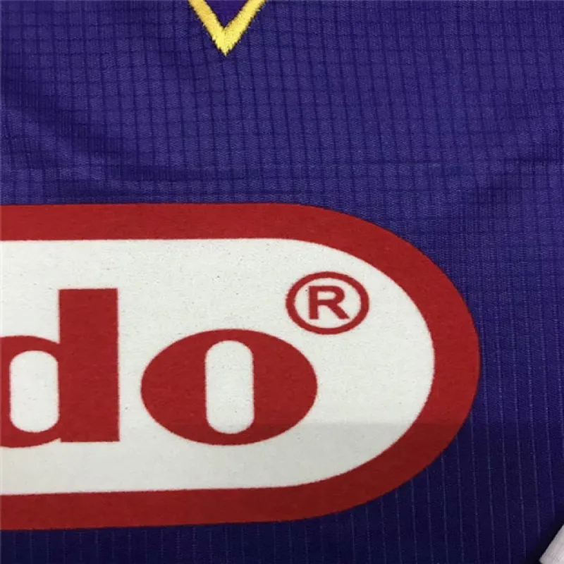 Fiorentina 1998 Retro Long Sleeve Jersey - Purple