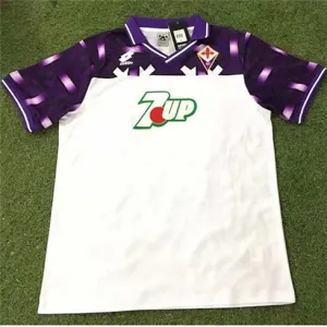 Maglia retro di trasferta di Fiorentina 1992/93 - Bianca