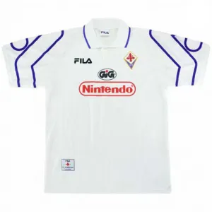 Maglia retro di trasferta di Fiorentina 1997/98 - Bianca