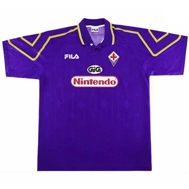 Fiorentina 1997/98 Home Retro Jersey - Purple