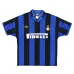 Inter Mailand 1995/96 Retro-Heimtrikot - Blau/Schwarz
