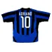 Inter Mailand ADRIANO 2003/04 Retro-Heimtrikot - Blau/Schwarz