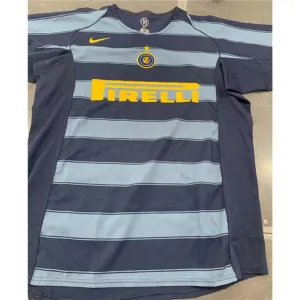 Inter Milan 2004/05 retro third jersey - blue