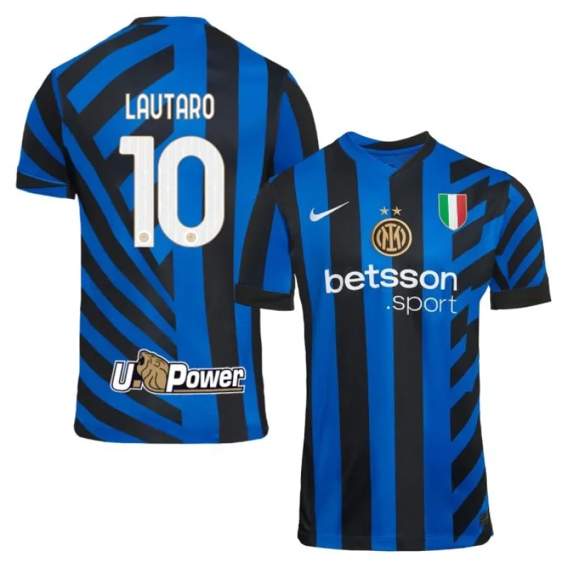 Lautaros Inter Mailand 2024/25 Heim - Jersey - Blau