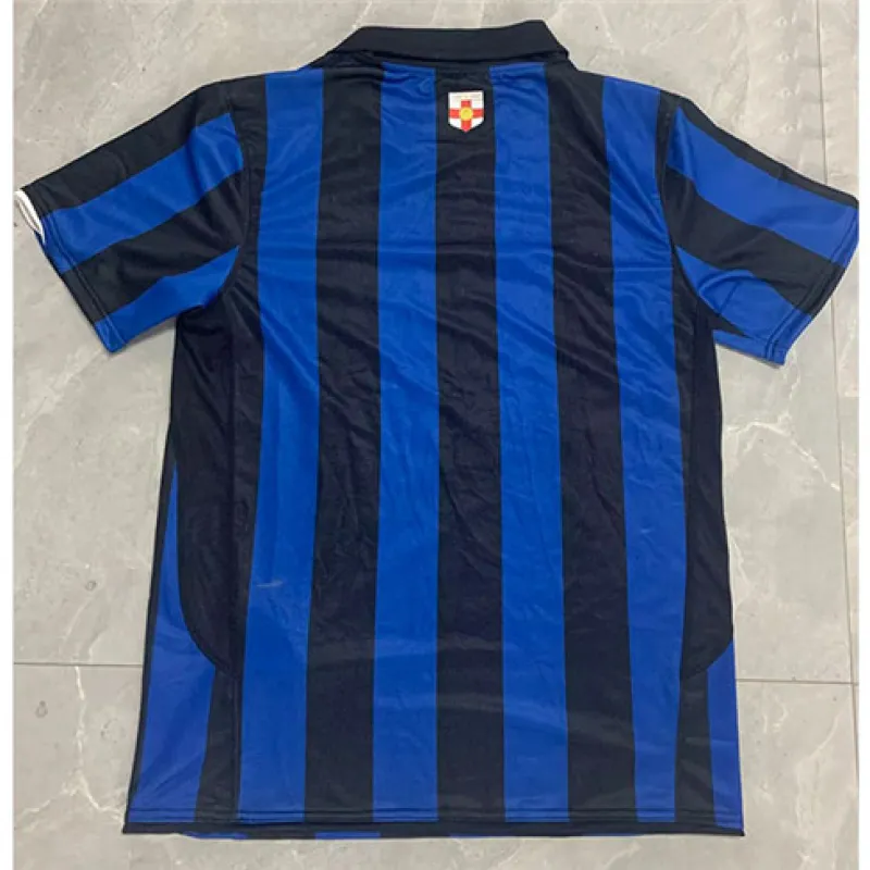 Inter Milan 2007/08 retro home jersey - blue