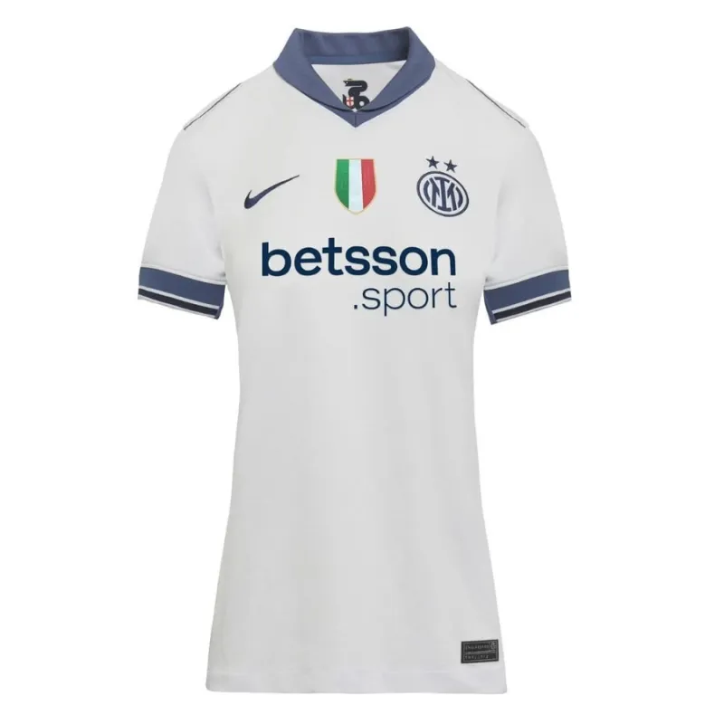 Inter Milan's 2024/25 Away Women's Jersey - White