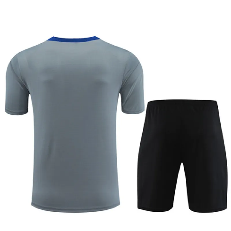 Inter Milan 2024/25 Trainingsjersey + Hose für Kinder - grau