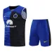 Jeans et gilet d'entraînement de l'Inter Milan 2024/25 - bleu