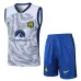 Inter Milan 2024/25 Trainingsset A - Shorts und Weste - Weiß