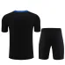 Inter Milan 2024/25 Trainingsjersey für Kinder + Hose - schwarz
