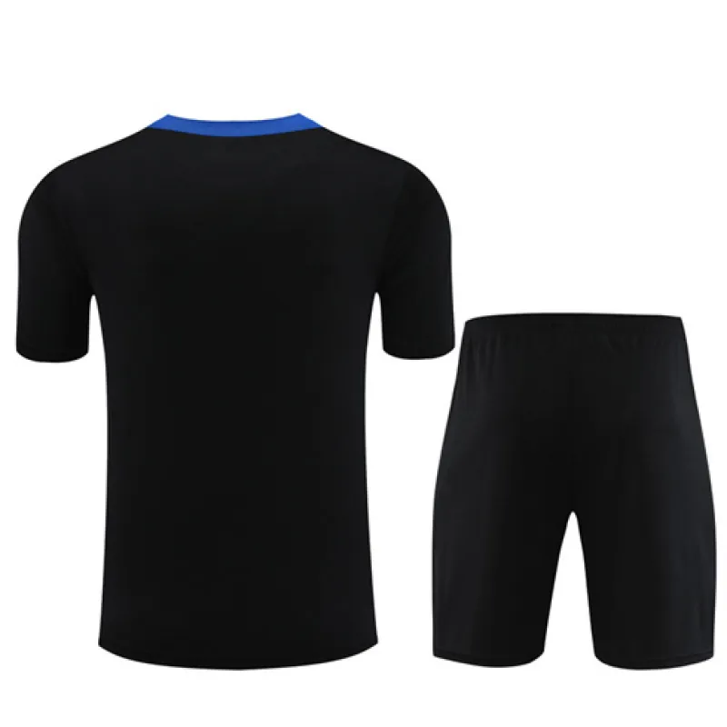 Inter Milan 2024/25 Trainingsjersey für Kinder + Hose - schwarz