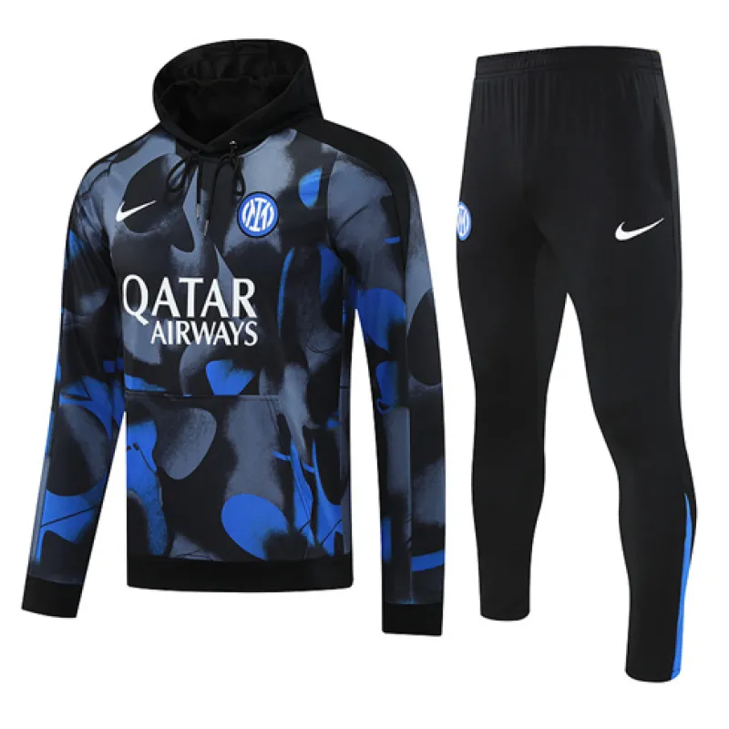 Inter Milan 2024/25 Royal Hooded Sweatshirt - Blue