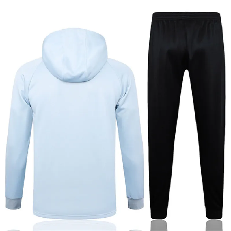Veste de sport à capuche de l'Inter Milan 2024/25 - Gris clair