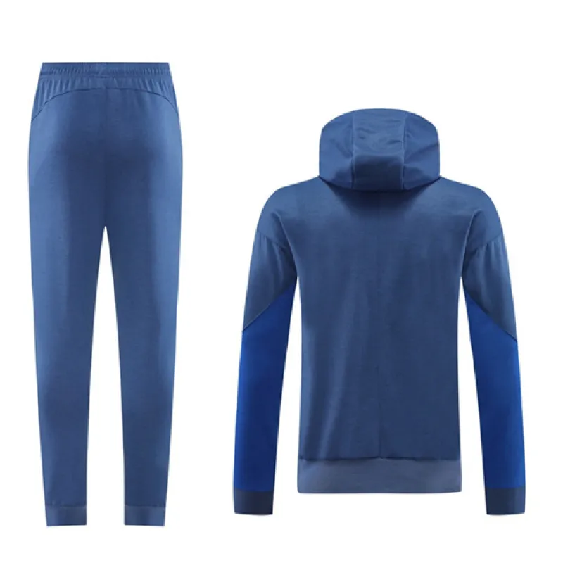 Chaqueta de deporte con capucha del Inter Milan 2024/25 - Azul claro