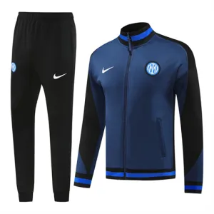 Inter Milan 2024/25 Hooded Sports Jacket - Navy Blue