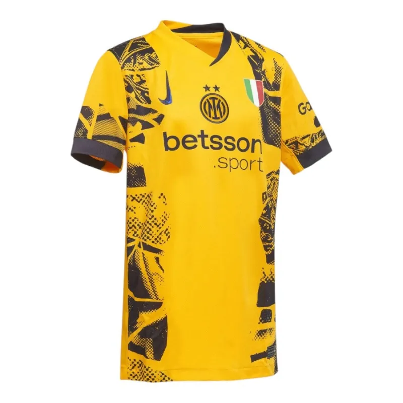 Inter Mailand 2024/25 Drittes Kinder-Trikot - Gelb