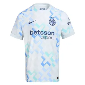 Inter Milano 2025/26 Maglia trasferta di giocatore - Azzurro