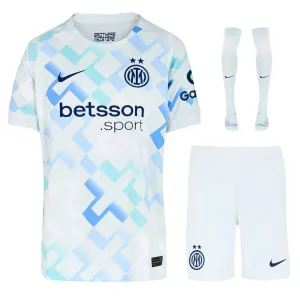 Inter Milano Bambini 2025/26 Kit trasferta - Azzurro