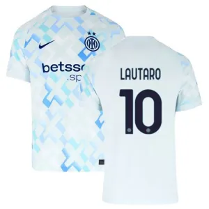 Maglia in trasferta di LAUTARO dell'Inter Milan 2025/26 - Bianco